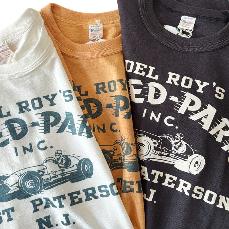 ウエアハウス Lot 4601 SPEED-PARTS 半袖 プリント Tシャツ