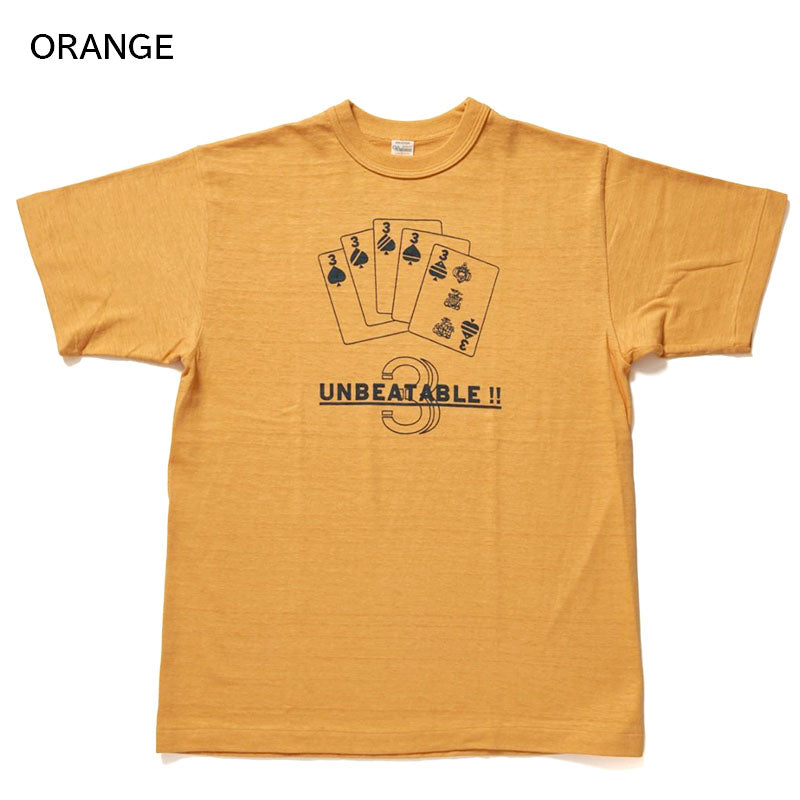 ウエアハウス Lot 4601 UNBEATABLE 半袖 両面プリント Tシャツ