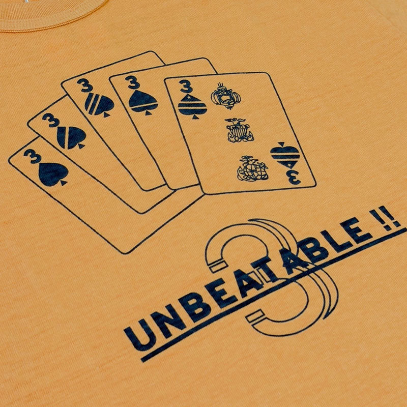 ウエアハウス Lot 4601 UNBEATABLE 半袖 両面プリント Tシャツ