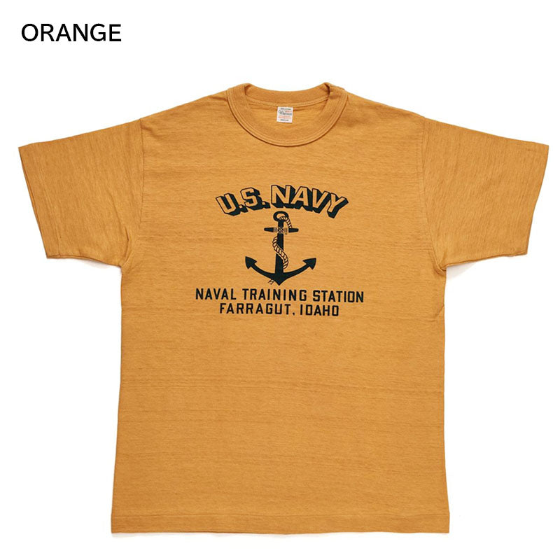 WAREHOUSE ウエアハウス Lot 4601 U.S.NAVY 半袖 プリント Tシャツ