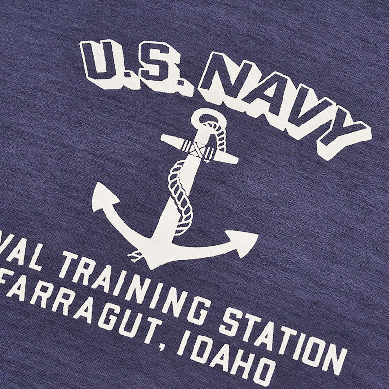 WAREHOUSE ウエアハウス Lot 4601 U.S.NAVY 半袖 プリント Tシャツ