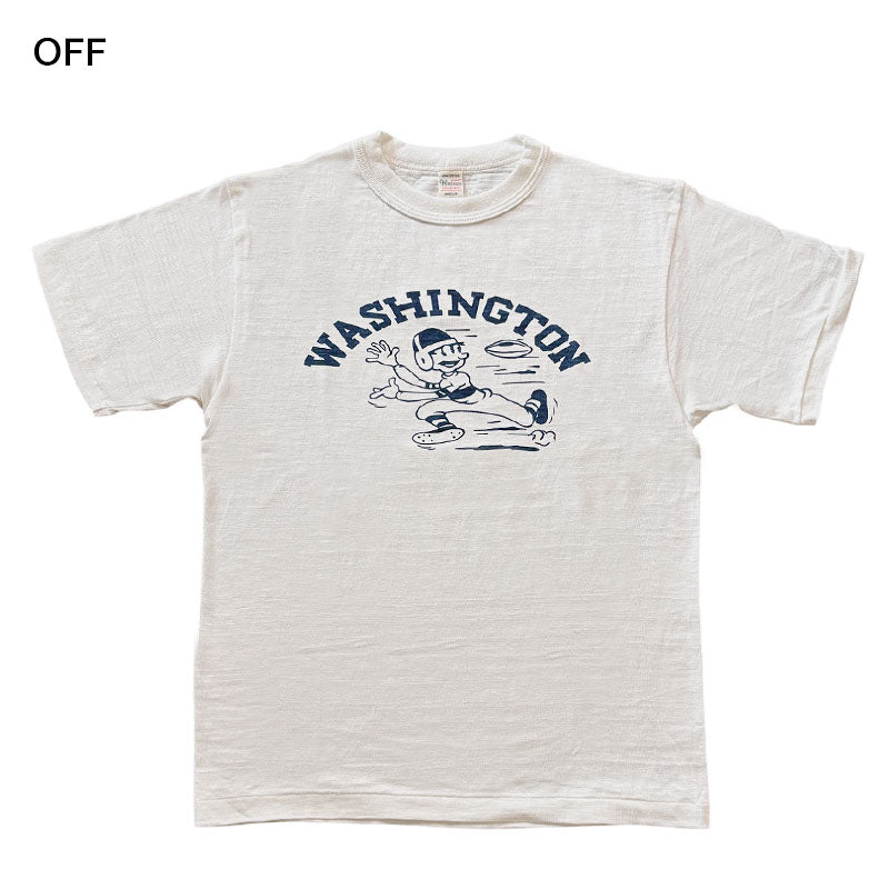 ウエアハウス Lot 4601 WASHINGTON ワシントン 半袖 プリント Tシャツ