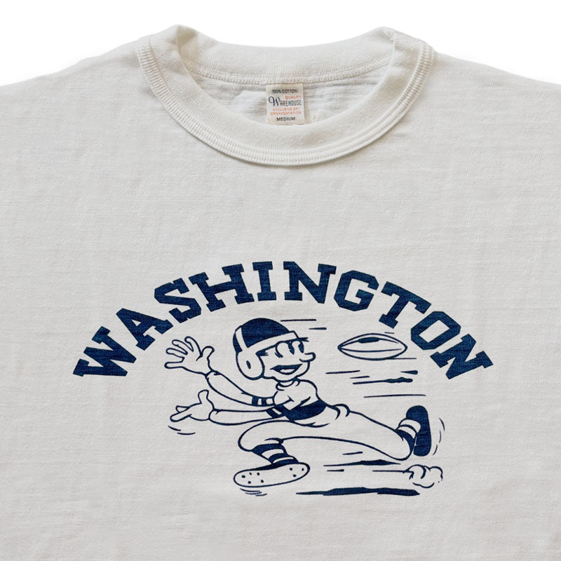 ウエアハウス Lot 4601 WASHINGTON ワシントン 半袖 プリント Tシャツ