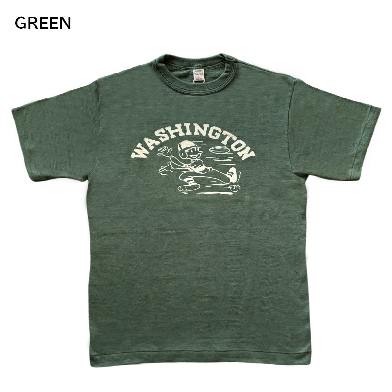 ウエアハウス Lot 4601 WASHINGTON ワシントン 半袖 プリント Tシャツ