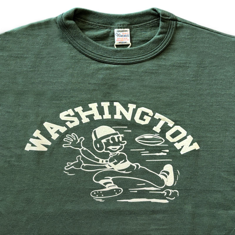 ウエアハウス Lot 4601 WASHINGTON ワシントン 半袖 プリント Tシャツ