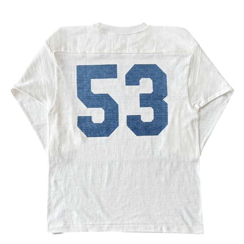 WAREHOUSE ウエアハウス Lot 4063 BLUE DEVILS フットボール Tシャツ