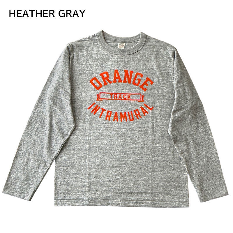 WAREHOUSE ウエアハウス Lot 5906 ORANGES 長袖 プリント Tシャツ