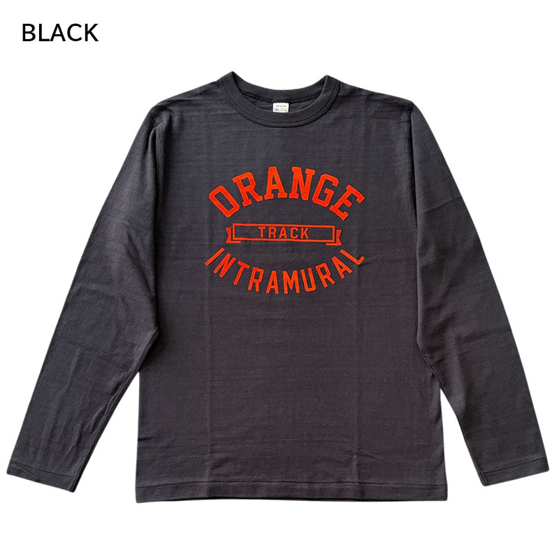 WAREHOUSE ウエアハウス Lot 5906 ORANGES 長袖 プリント Tシャツ