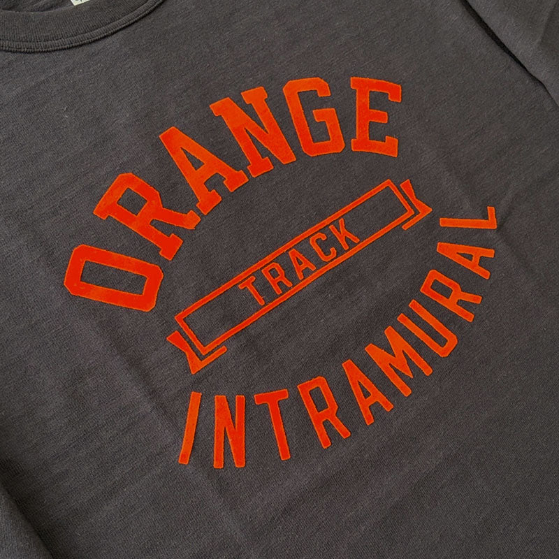 WAREHOUSE ウエアハウス Lot 5906 ORANGES 長袖 プリント Tシャツ