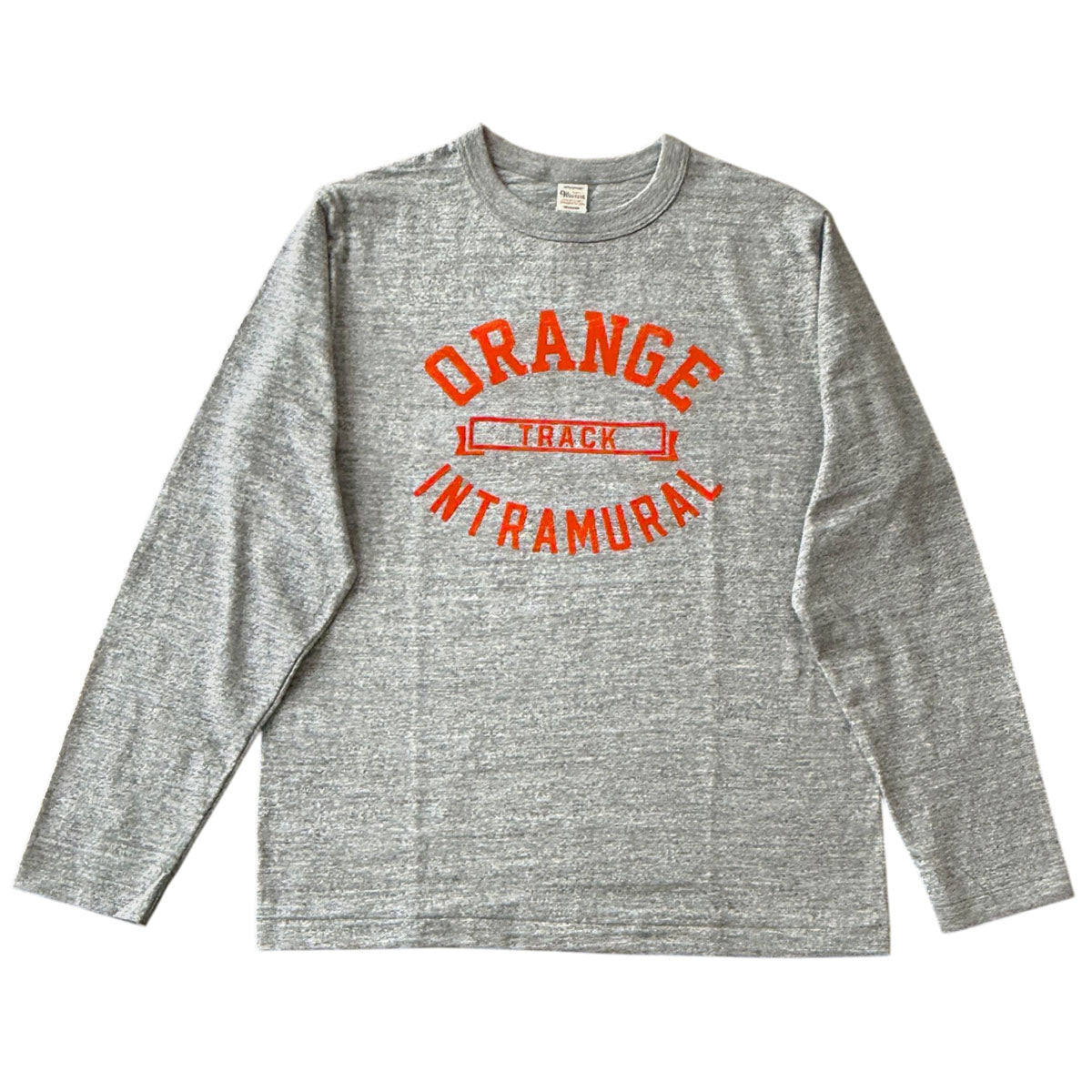 WAREHOUSE ウエアハウス Lot 5906 ORANGES 長袖 プリント Tシャツ