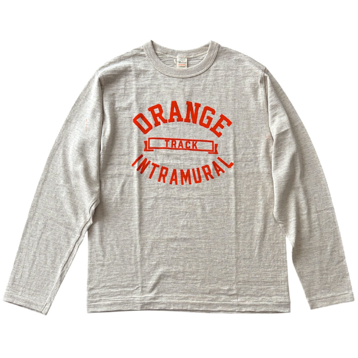 WAREHOUSE ウエアハウス Lot 5906 ORANGES 長袖 プリント Tシャツ