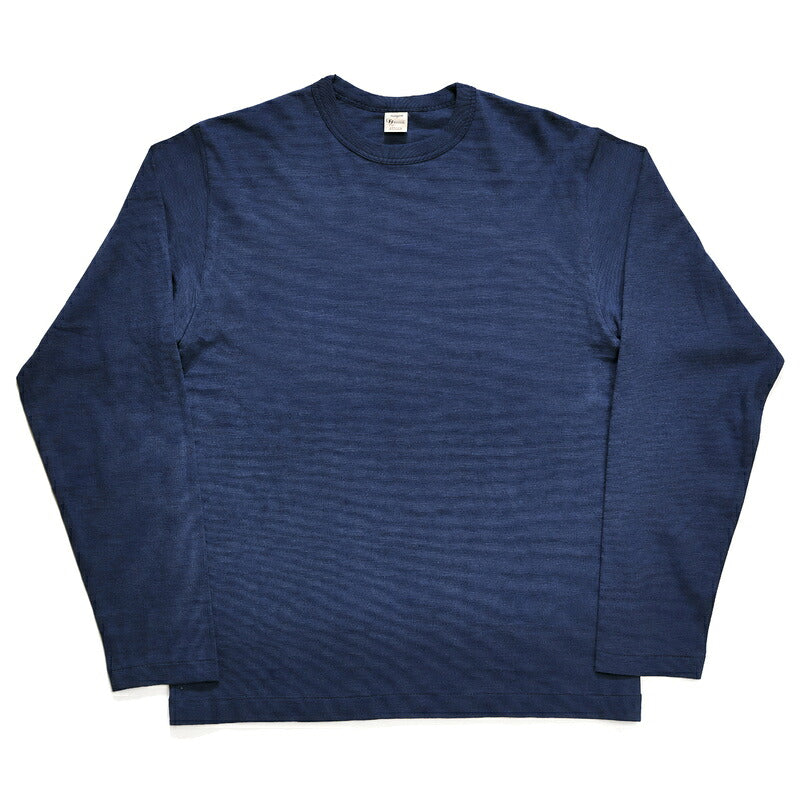 WAREHOUSE Lot 5906 長袖クルーネックT 無地 ネイビー カラー専用