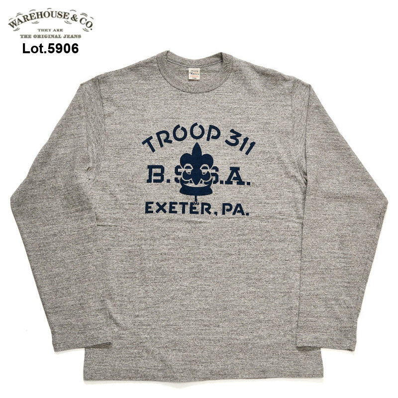 WAREHOUSE Lot 5906 TROOP 311 杢グレー メイン