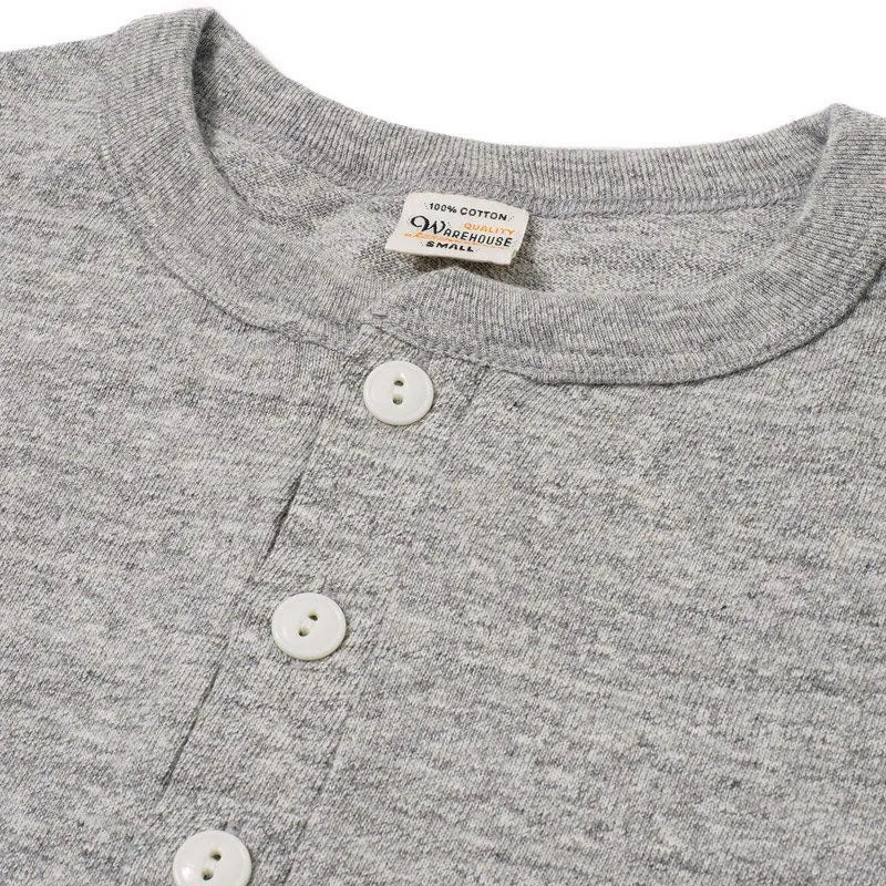 WAREHOUSE ウエアハウス 5907 ヘンリーネック長袖Tシャツ