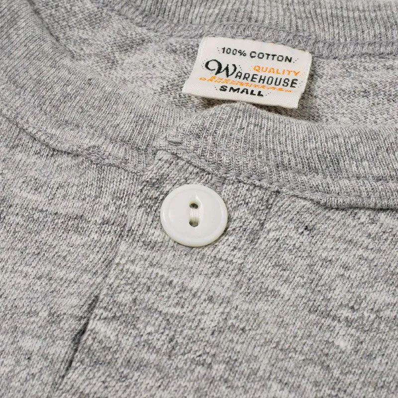 WAREHOUSE ウエアハウス 5907 ヘンリーネック長袖Tシャツ