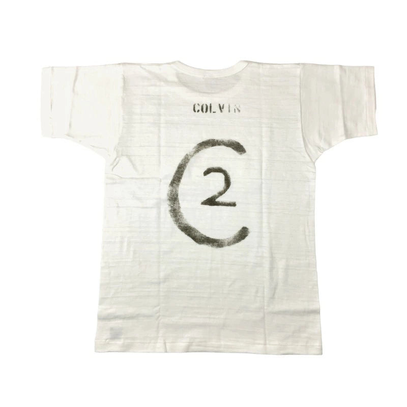 【John Gluckow】ジョン グラッコウ ジョングラッコー Lot JG-CS06 Colvin T-shirt 半袖 Tシャツ 天竺 プリント 丸胴