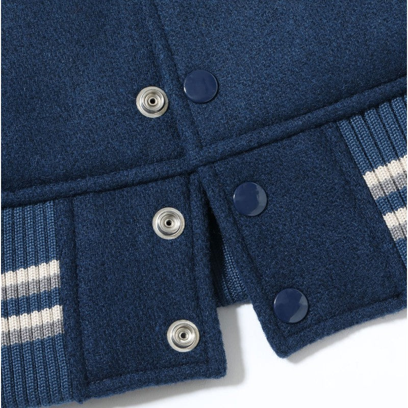 ホワイツビル WV15783-128 30oz.ウール メルトン アワード ジャケット BLUE PECKERS NAVY