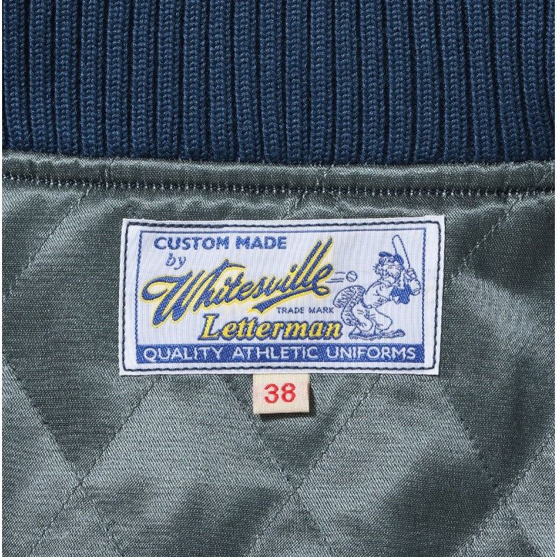 ホワイツビル WV15783-128 30oz.ウール メルトン アワード ジャケット BLUE PECKERS NAVY