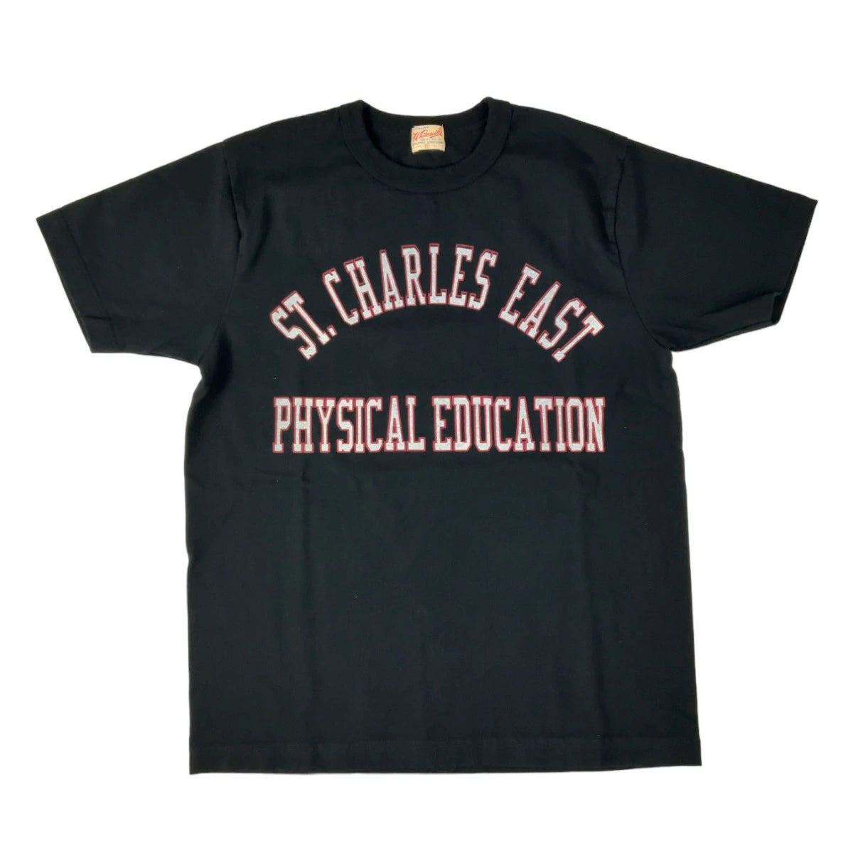 【WHITESVILLE】 ホワイツビル WV79149 カレッジプリント 半袖 Tシャツ PHYSICAL EDUCATION