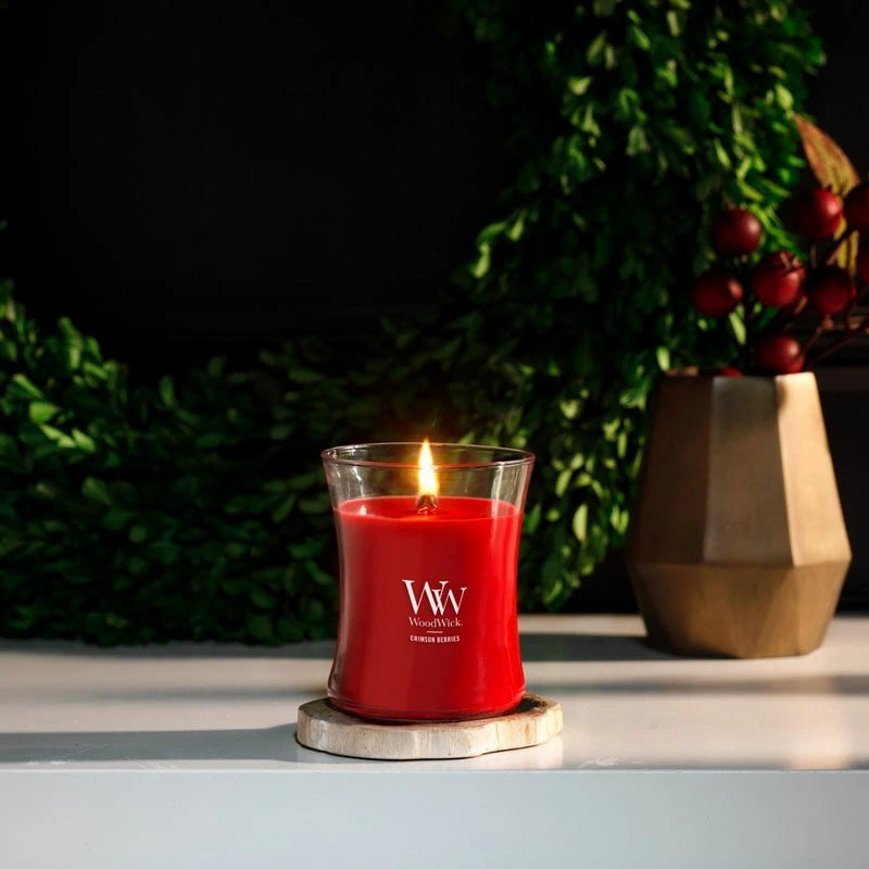 ウッドウィック ジャーキャンドル M アロマキャンドル カメヤマキャンドルハウス