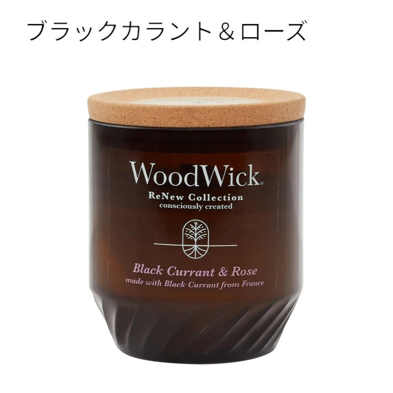 ウッドウィック リニュージャー M アロマキャンドル カメヤマキャンドルハウス