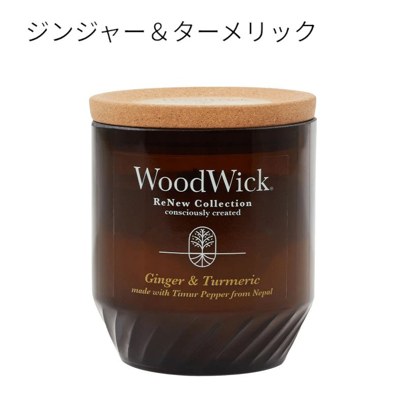 ウッドウィック リニュージャー M アロマキャンドル カメヤマキャンドルハウス