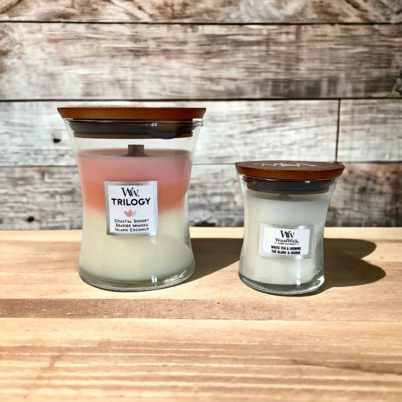 ウッドウィック トリロジー ジャー M アロマキャンドル カメヤマキャンドルハウス
