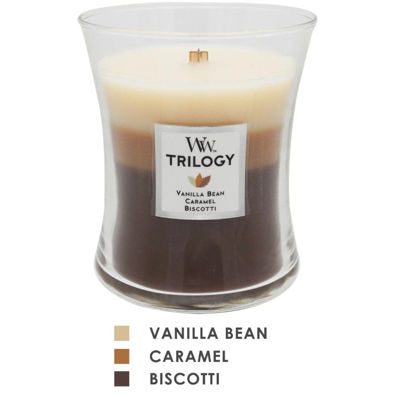 ウッドウィック トリロジー ジャー M アロマキャンドル カメヤマキャンドルハウス