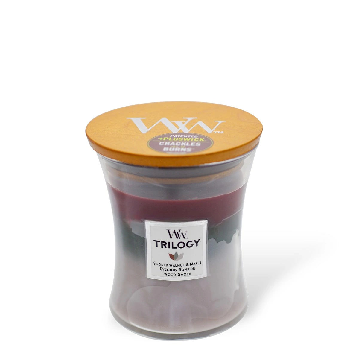 ウッドウィック トリロジー ジャー M アロマキャンドル カメヤマキャンドルハウス