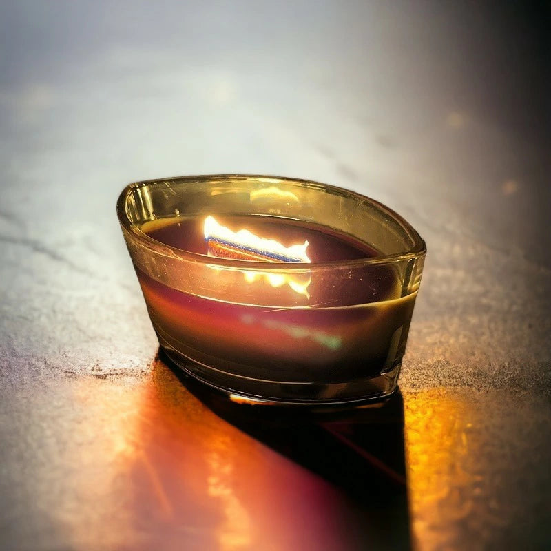 ウッドウィック トリロジーハースウィック L アロマキャンドル カメヤマキャンドルハウス