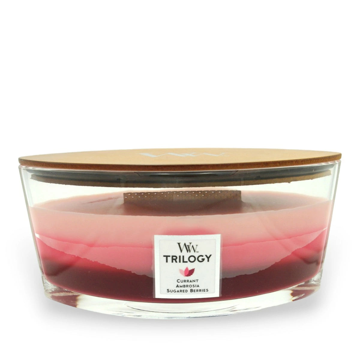 ウッドウィック トリロジーハースウィック L アロマキャンドル カメヤマキャンドルハウス