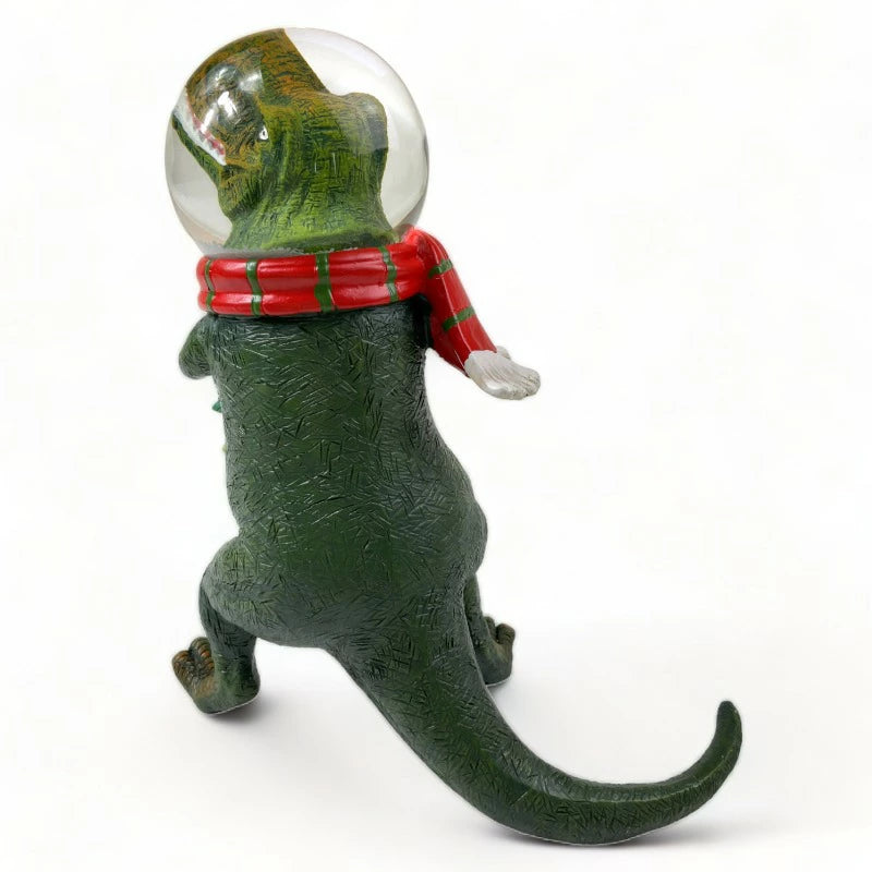 ダルトン XR22-0452 グローブダイナソー スノードーム Globe dinosaur hold on tree