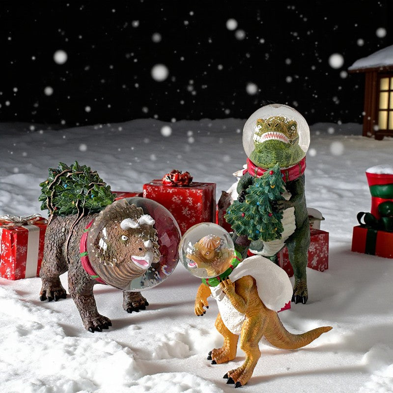 ダルトン ZE-0693 グローブダイナソー スノードーム DINOGLOBE PACHICEPHALOSAURUS パキケファロサウルス