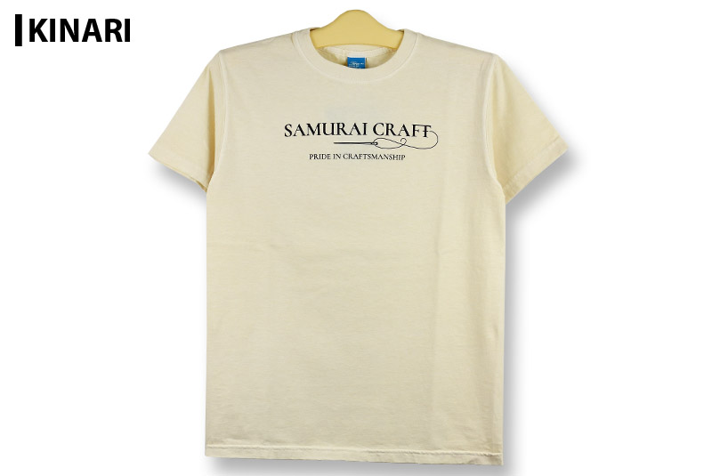 ピグメントTシャツ PRIDE IN CRAFTSMANSHIP ロゴプリントTサムライ ...