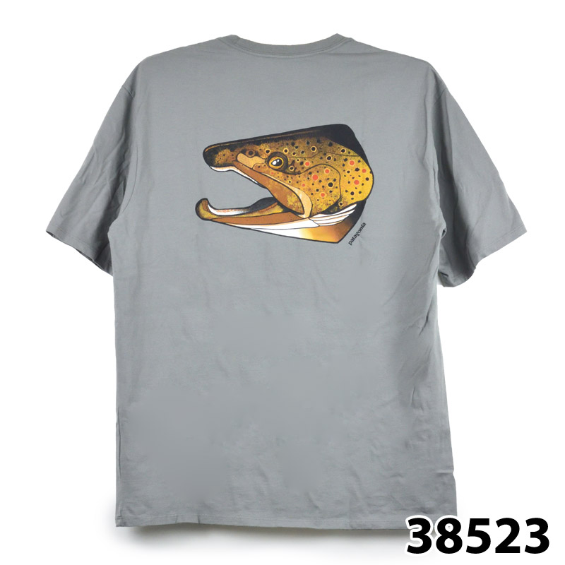 【Patagonia】 パタゴニア 38523 Ms Fish Noggins Organic T-shirts メンズ フィッシュ ノギンズ  オーガニック Tシャツ 国内正規品