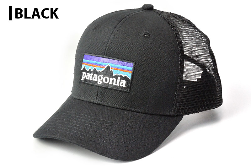 【Patagonia】 パタゴニア 38017 P6 Trucker Hat P6 トラッカー ハット キャップ ブラック 国内正規品