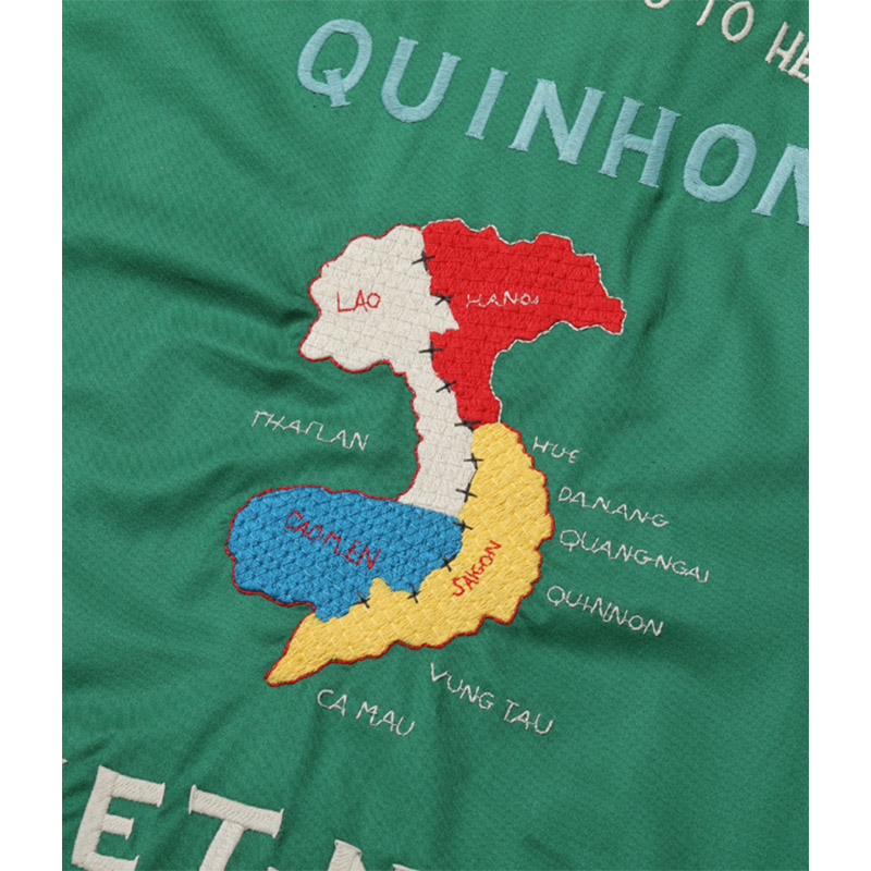 【 TAILOR TOYO 】テーラー東洋 ベトジャン Lot No. TT15178 / Late 1960s Style Cotton  Vietnam Jacket “VIETNAM MAP”