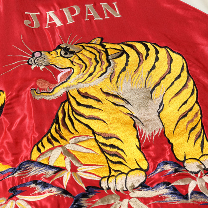 【 TAILOR TOYO 】テーラー東洋 スーベニアジャケット スカジャン Lot No. TT15390-165 / Early 1950s  Style Acetate Souvenir Jacket “ROARING TIGER” × “EAGLE”