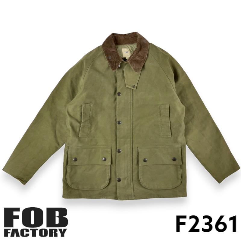 FOB FACTORY（FOBファクトリー） F2361 モールスキン ライディング
