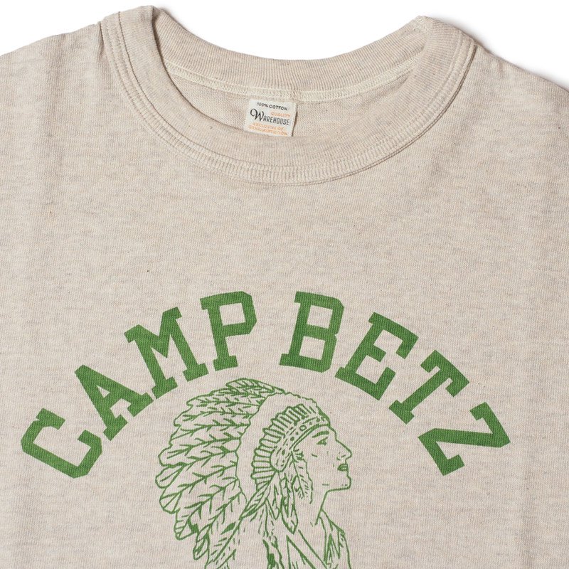 【WAREHOUSE】 ウエアハウス 4601 CAMP BETZ 半袖 Tシャツ