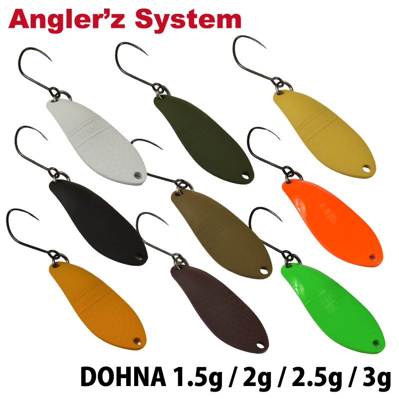 【Angler'z System】 アングラーズシステム Dohna ドーナ 1.5g 2g 2.5g 3g スプーン